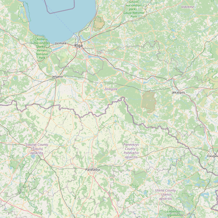 Mapa de las fuentes de los datos