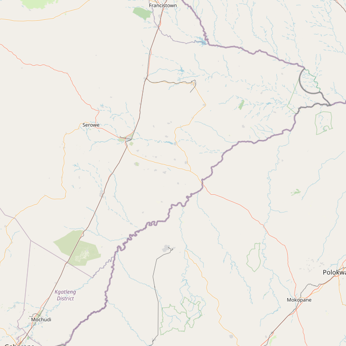 Carte des sources