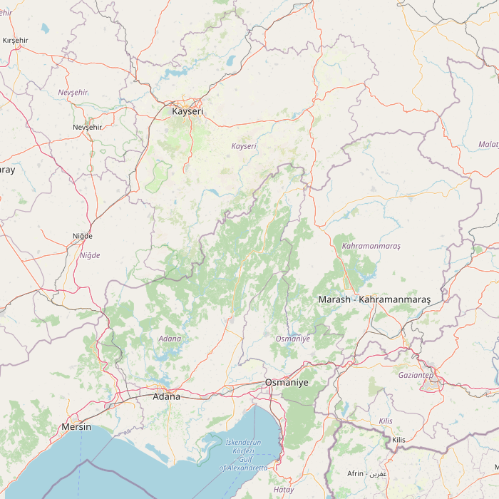 Mapa de las fuentes de los datos