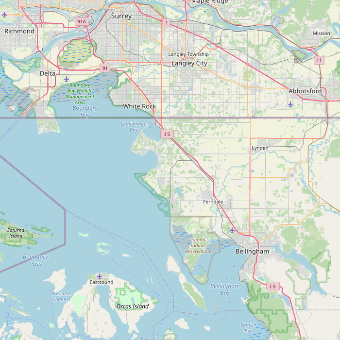 Mapa de las fuentes de los datos